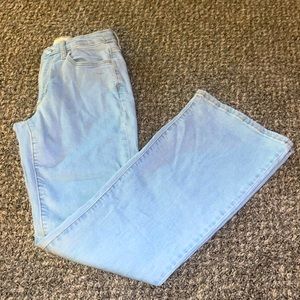 Womans High Rise flare jeans